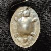 Turtle Earrings - Sterling Silver Ovals Repoussé  1.25" - Image 6