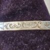 Sterling Silver Hand Stamped Cuff Size 6 - Image 3