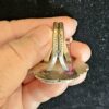 Navajo Large Turquoise Ring by S. Edsitty extra stamp work - Image 7
