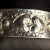 Cuff Sterling Silver 4 Hearts & 2 Turtles .75" x 6.3"