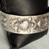 Sterling Cuff 4 Hearts & 2 Turtles .75" x 6" - Image 4