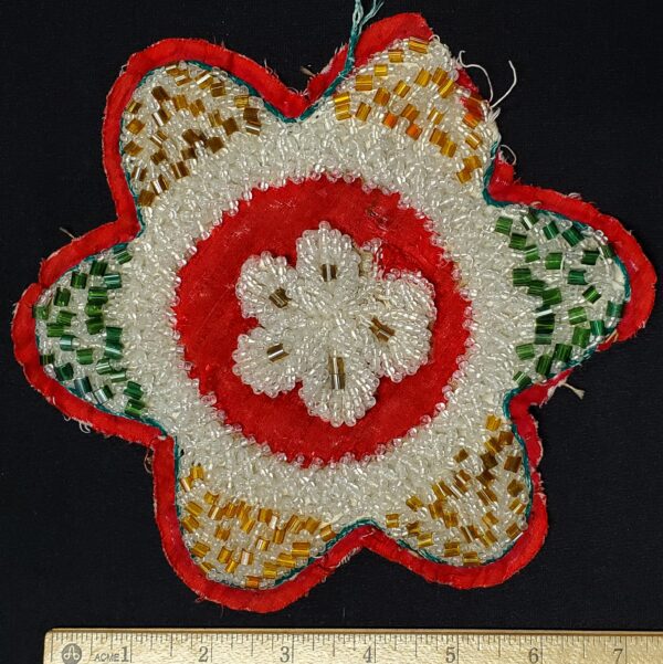 Woodland style Multi-Lobed Beadwork Flower - Image 2