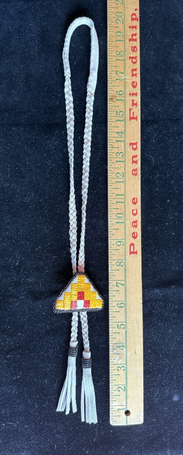 Bolo decorated with porcupine quills - Image 2