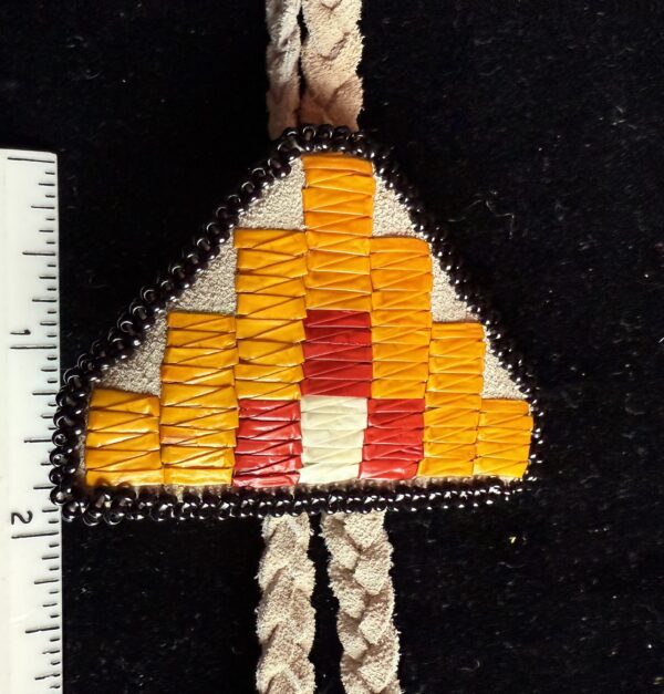 Bolo decorated with porcupine quills - Image 3