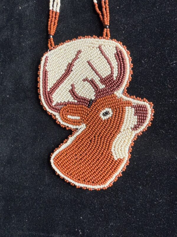Beaded Medallion - Deer