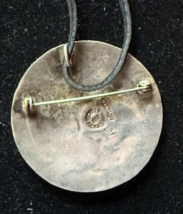 Rabbit Pendant & Pin Sterling & Abalone - Image 2