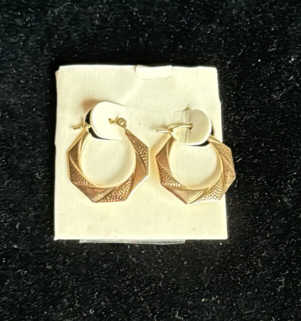 14K Gold Hoop Earrings