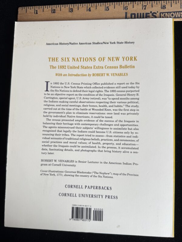 The Six Nations of New York: The 1892 United States Extra Census Bulletin - Image 4