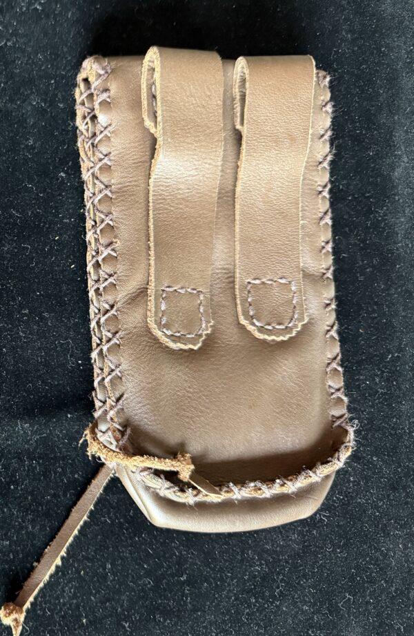 Brown 8" belt bag - Image 2