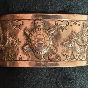 Copper Cuff Turtle & Winged Underwater Panther